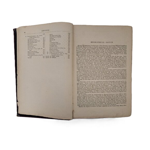 The Complete Poetical Works of Henry Wadsworth Longfellow 1893HC - Picture 4 of 7